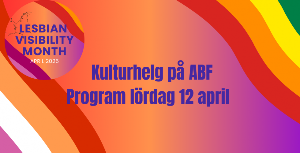 Kulturhelg på ABF – lördag 12 april